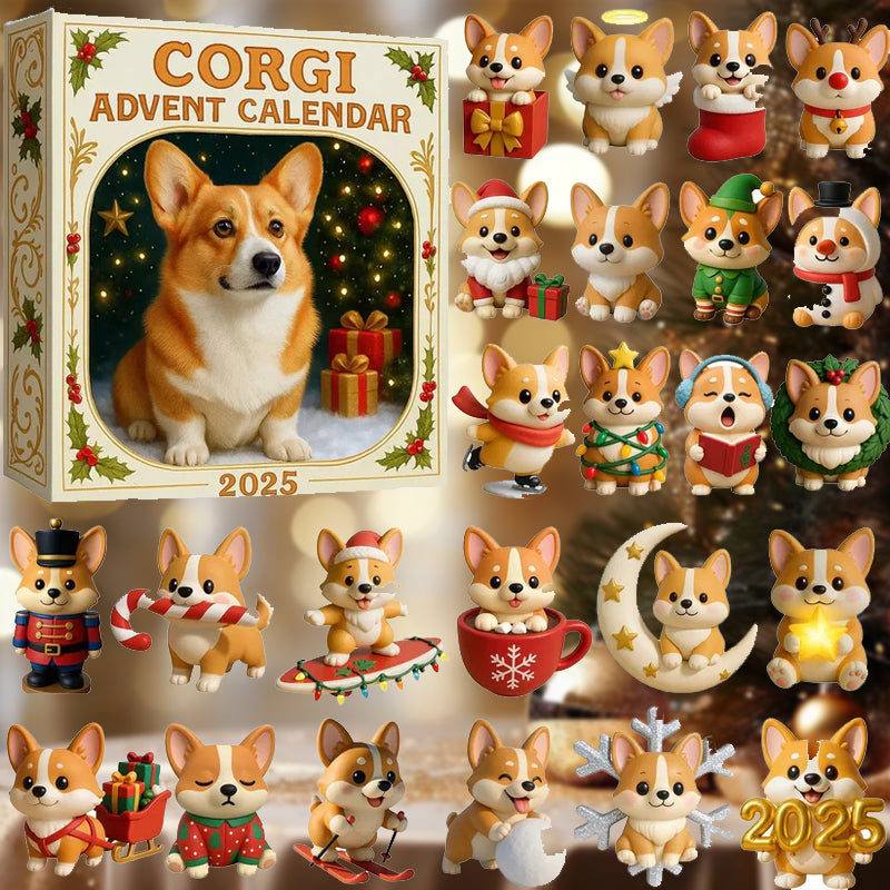 Calendrier de l’Avent Chiens Corgi™ 2025
