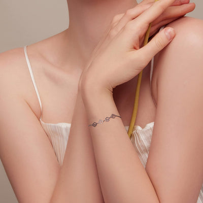 Bracelet Chien Argent Ajustable