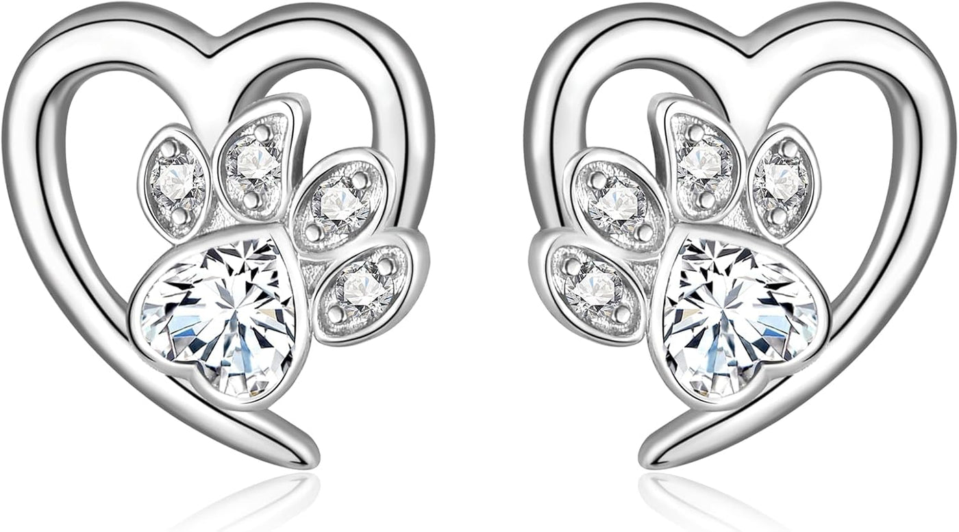 Boucles Patte & Cœur