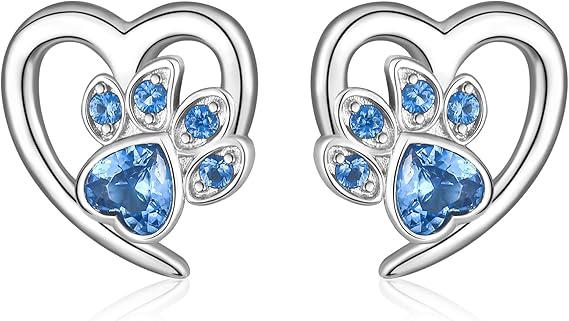 Boucles Patte & Cœur