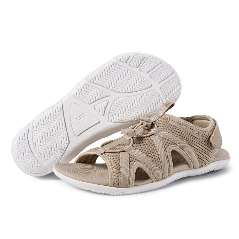 EQ Baresandals II – Semelle Ergonomique et Sandales Pieds Nus Ultra-Légères (Unisexe) (BOGO)