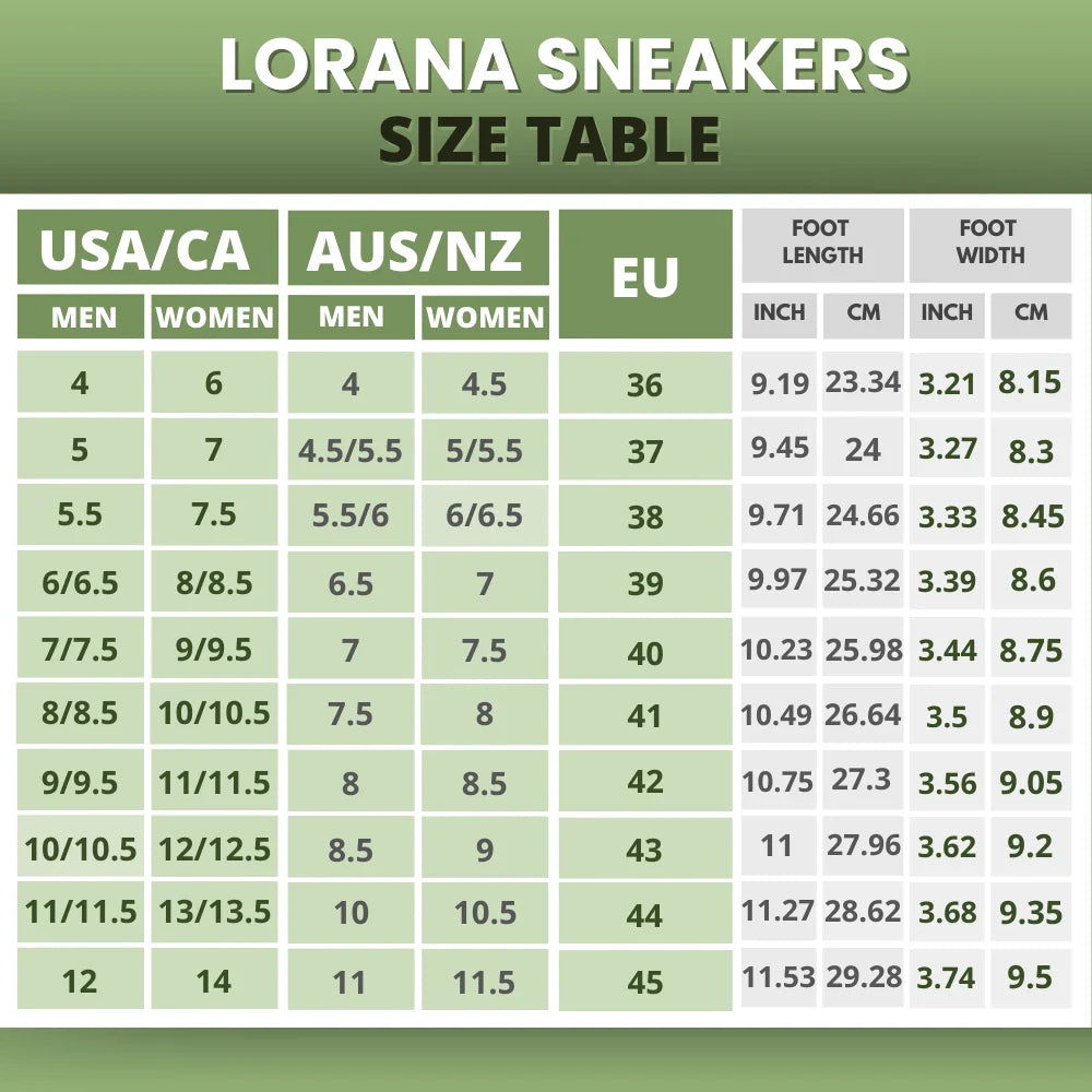 Lorana Sneakers – Ergonomic Barefoot Shoes for Everyday Wear (Unisex) (BOGO)