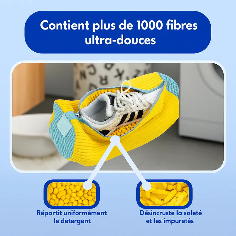 Sac de lavage express - chaussures