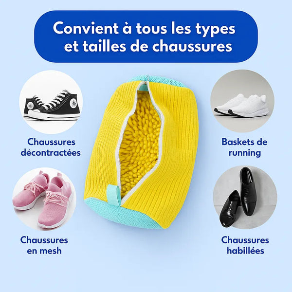 Sac de lavage express - chaussures